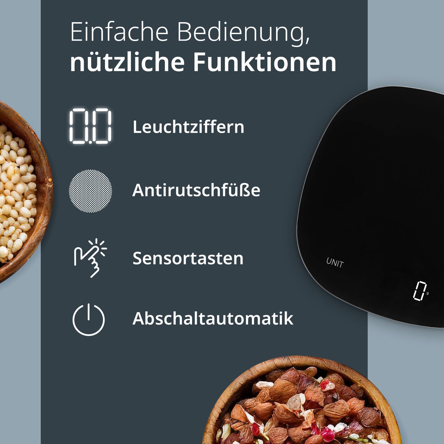 Digitale Küchenwaage