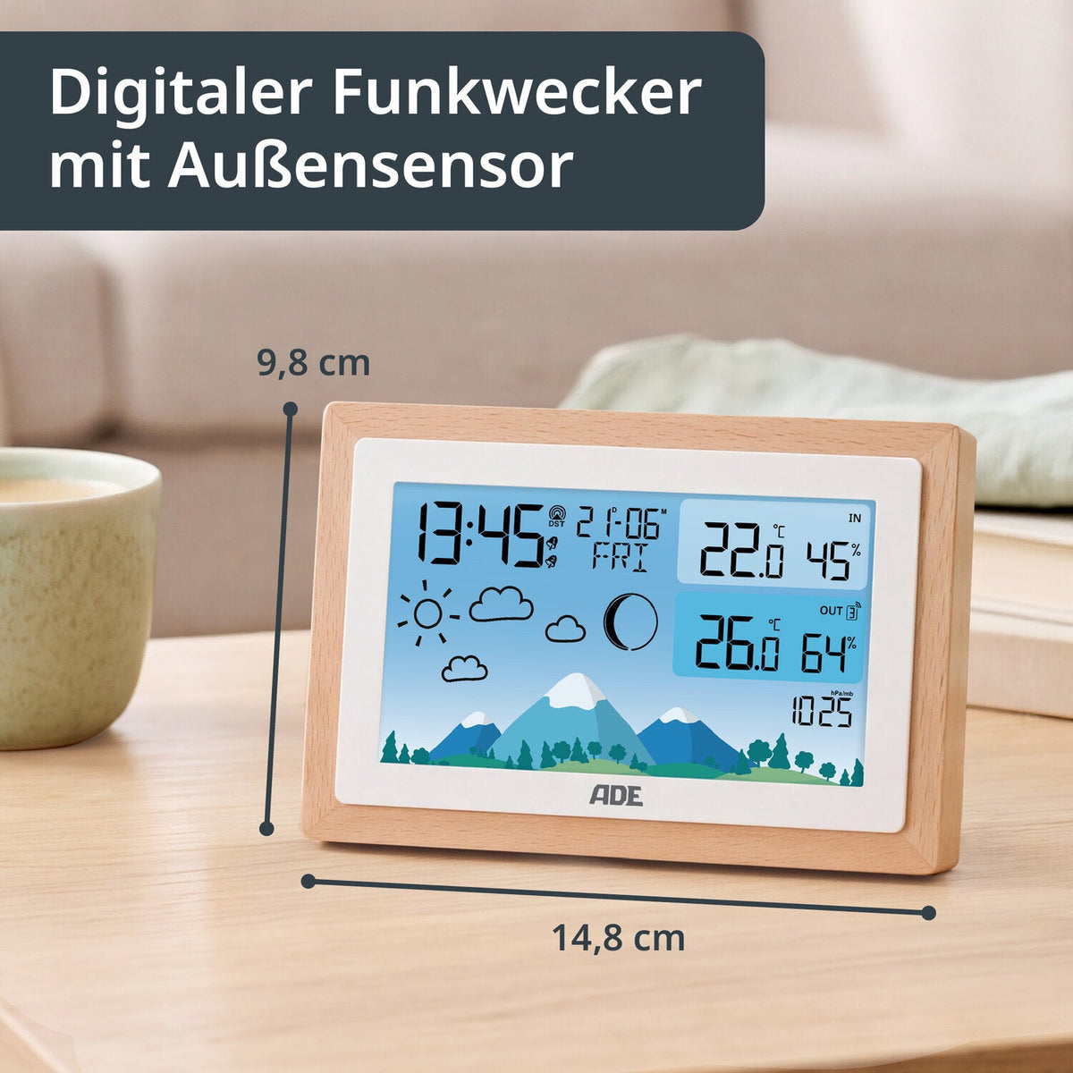 Digitale Wetterstation WS2506