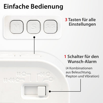 Digitaler Küchentimer mit Kippfunktion