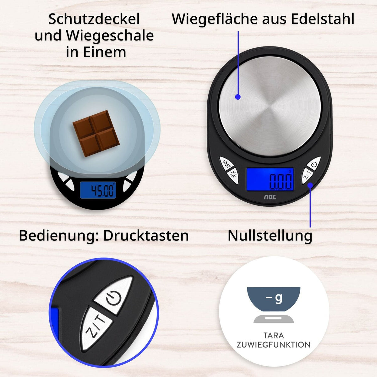Digital pocket scale Fred
