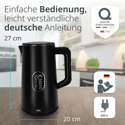Wasserkocher mit Temperaturwahl