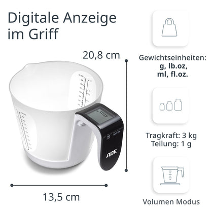 Digitale Messbecherwaage