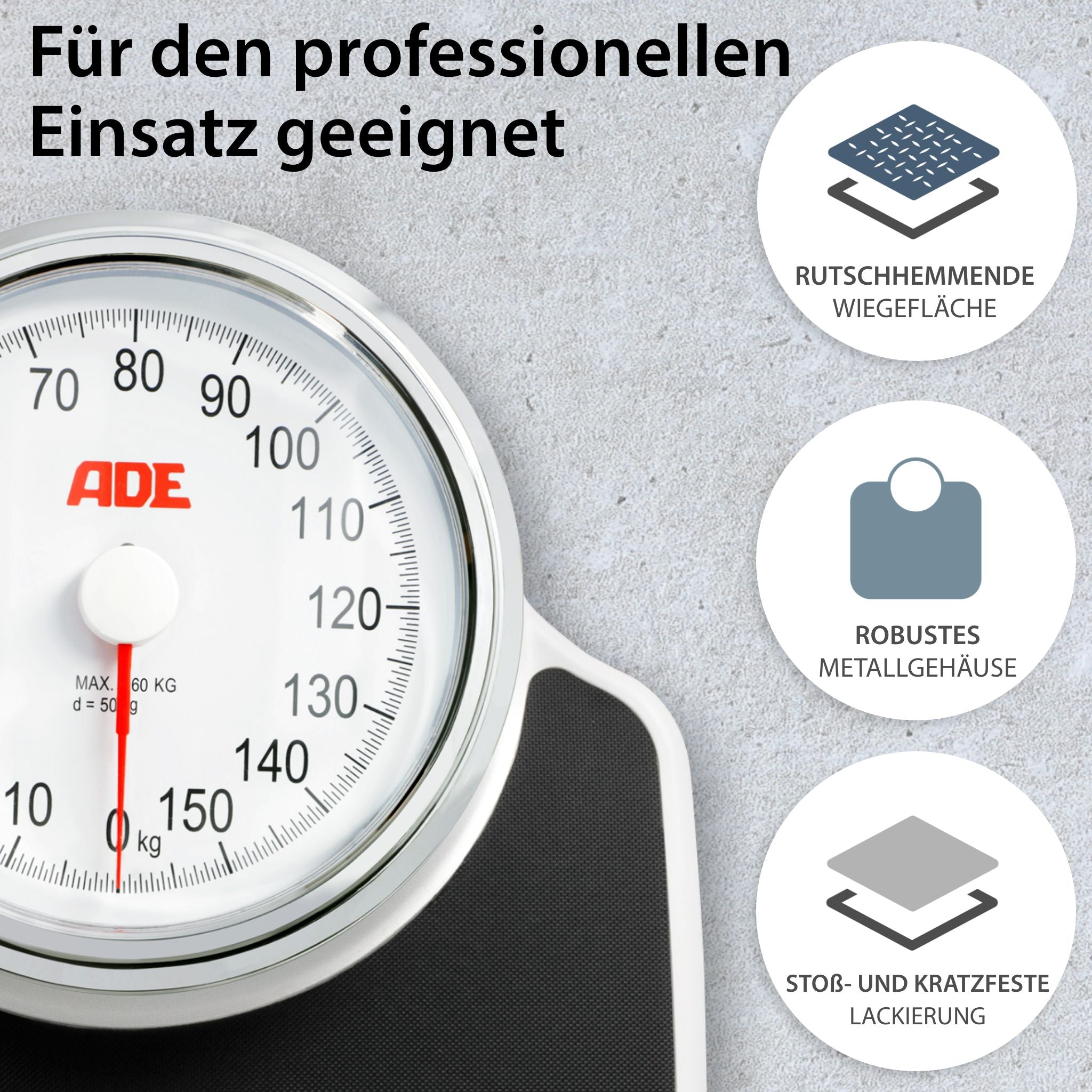 Mechanische Rundkopfwaage