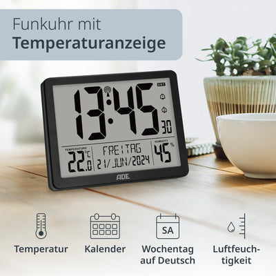 Digitale Wanduhr