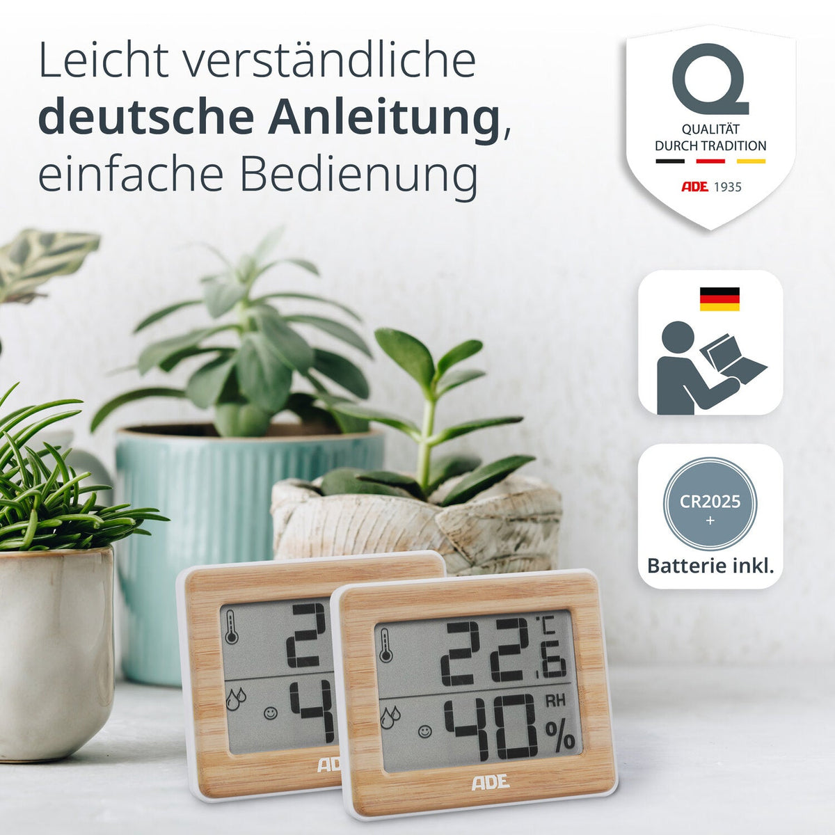 Digitales Thermo-/Hygrometer