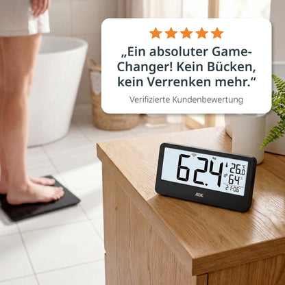 Digital personal scale with external display