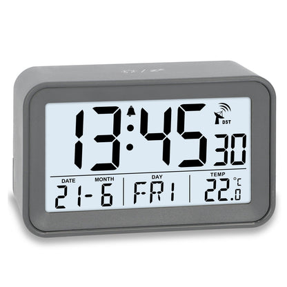 Digital radio-controlled alarm clock
