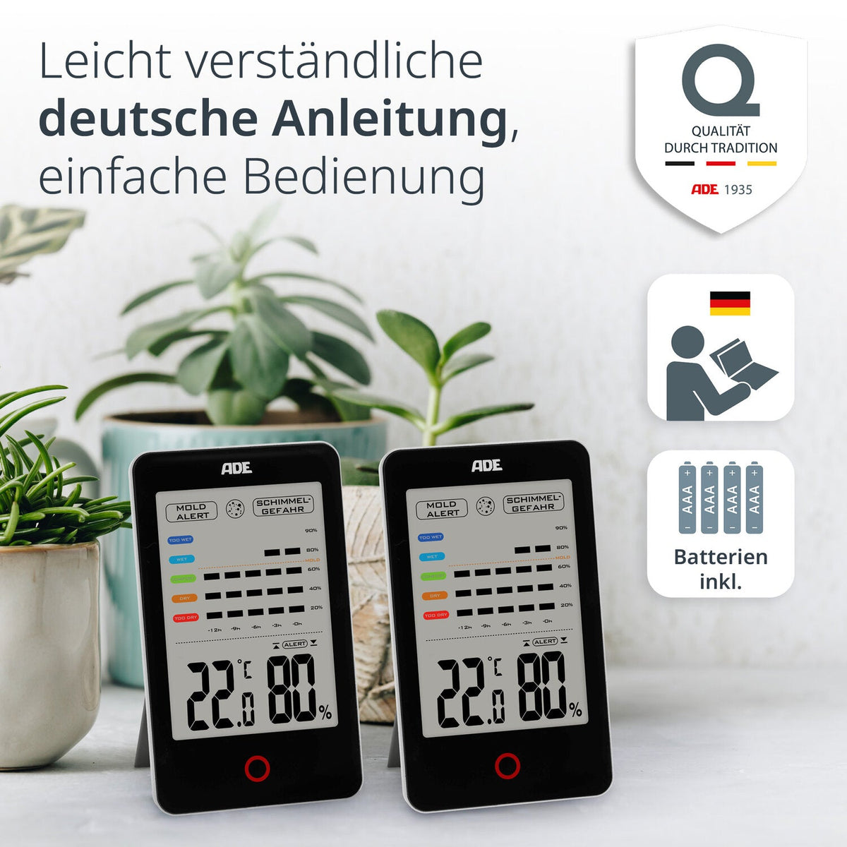 Digitales Thermo-/Hygrometer
