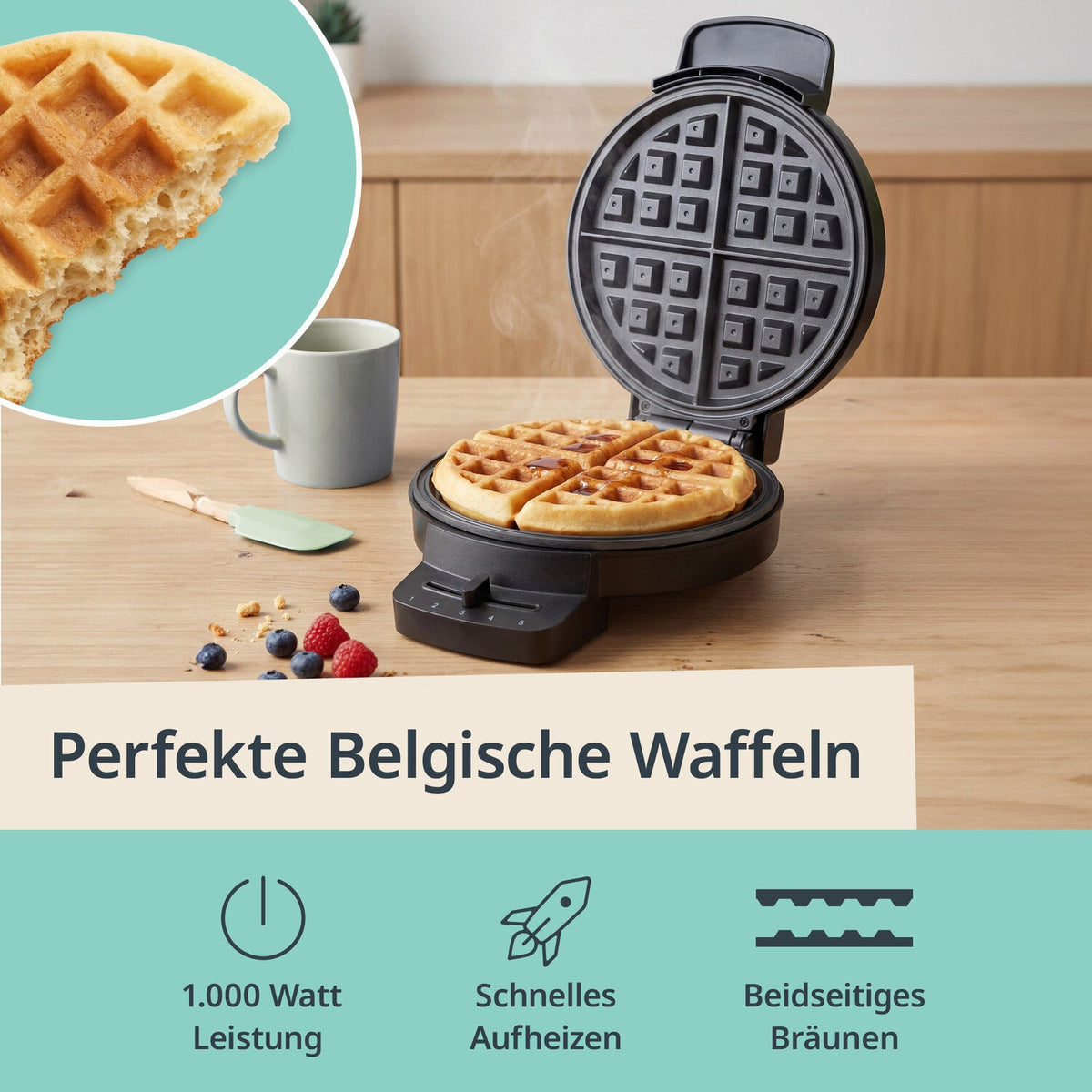 Waffeleisen belgisch