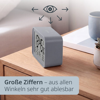 Digital radio-controlled alarm clock