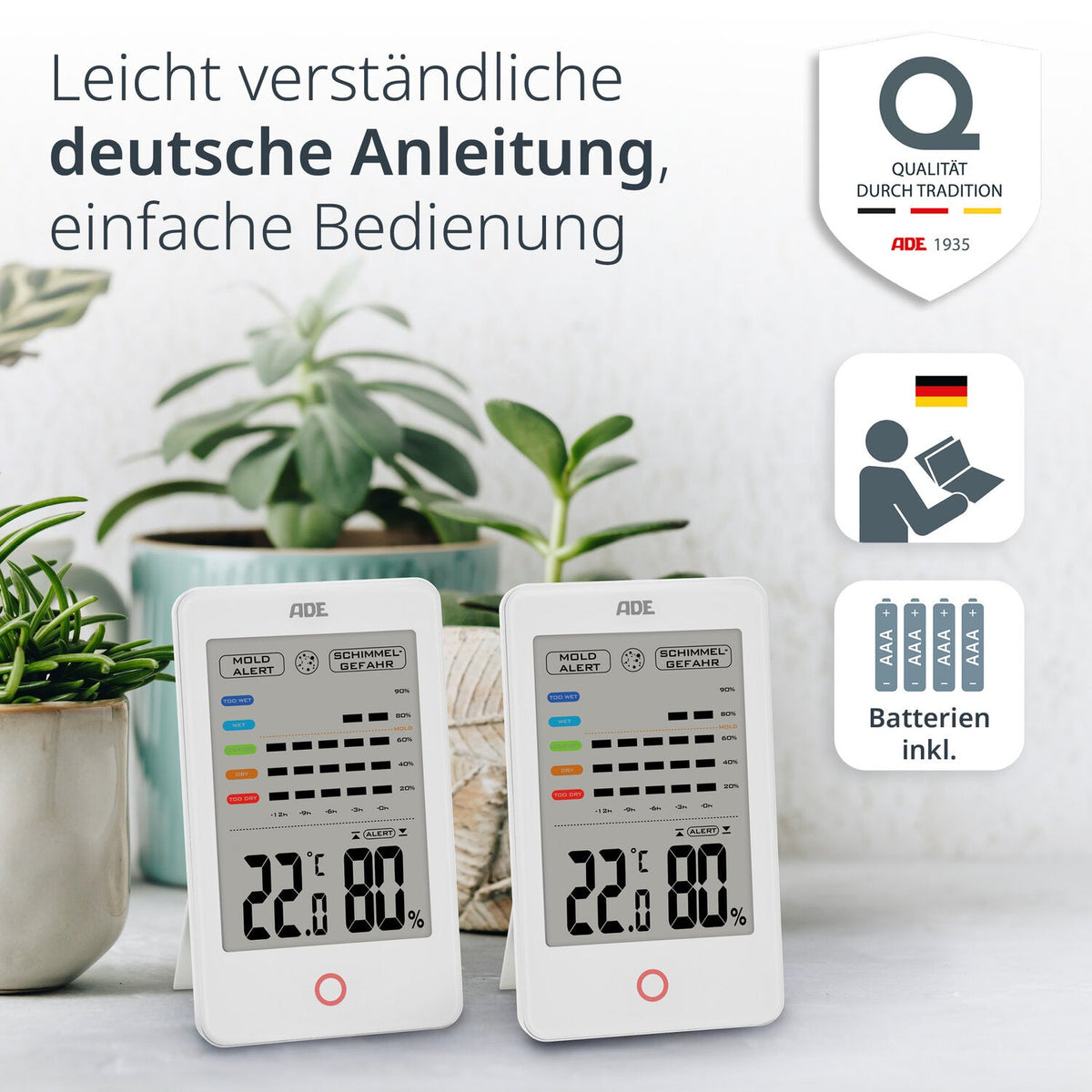 Digitales Thermo-/Hygrometer
