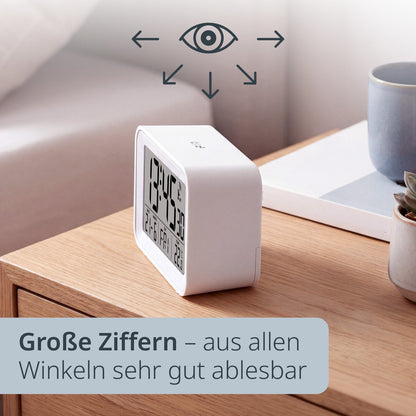 Digital radio-controlled alarm clock
