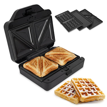 Sandwich- und Waffelmaker 3-in-1
