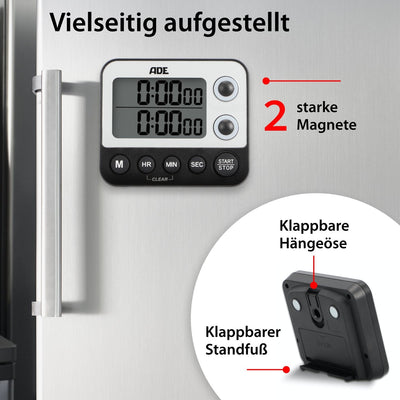 Digitaler Dual-Küchentimer
