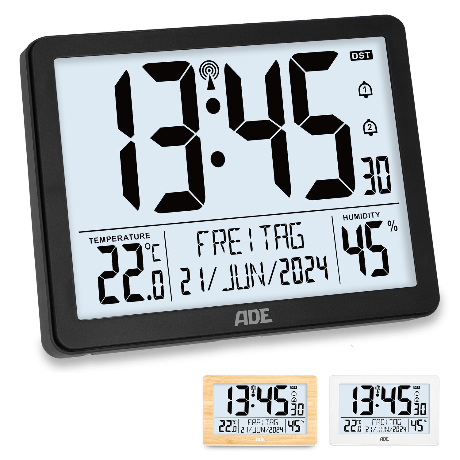 Digitale Wanduhr