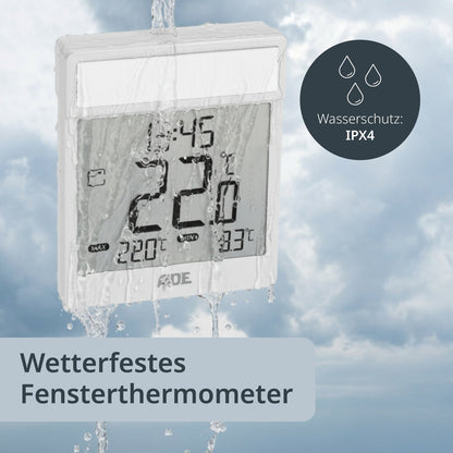 Digitales Fensterthermometer