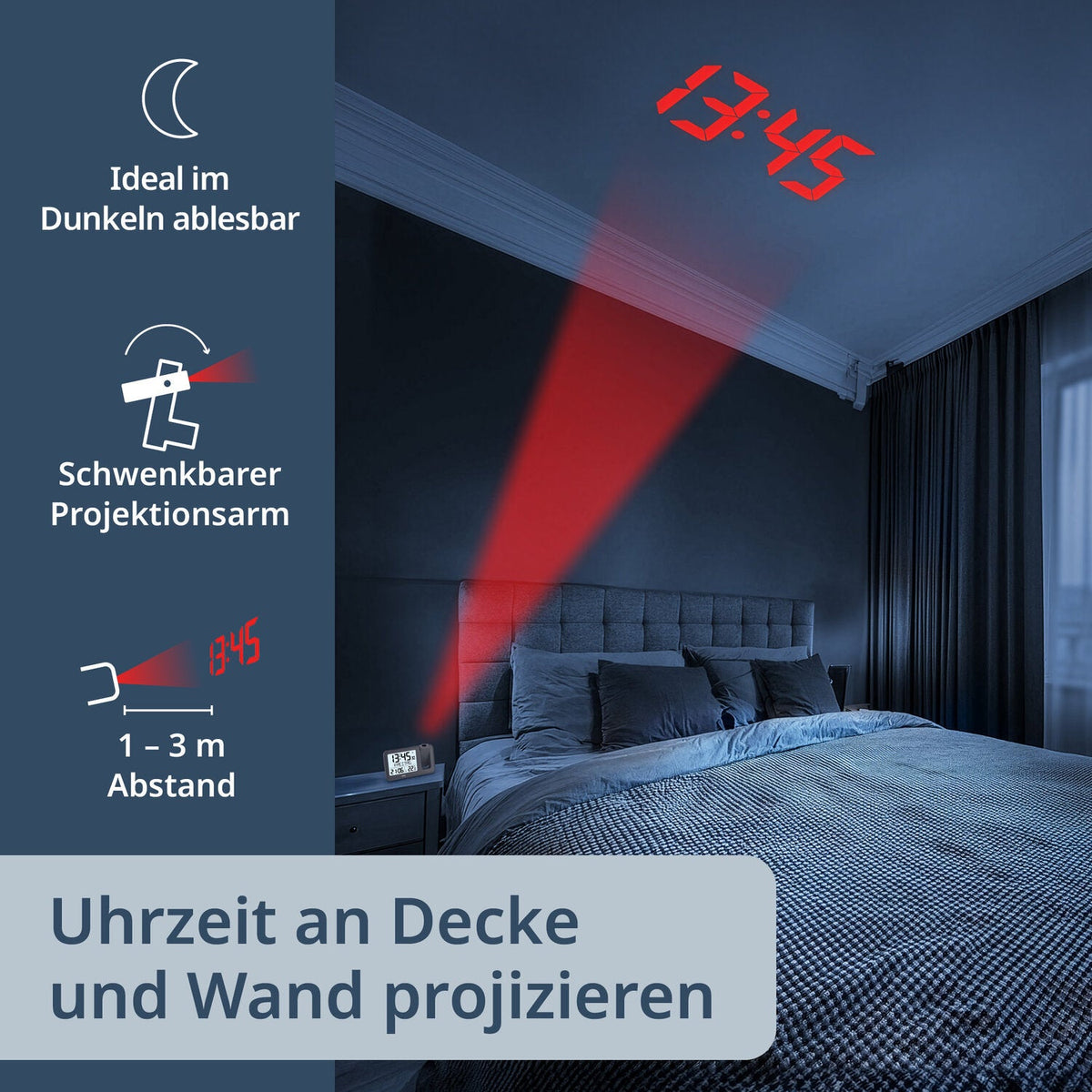 Digitaler Projektionswecker