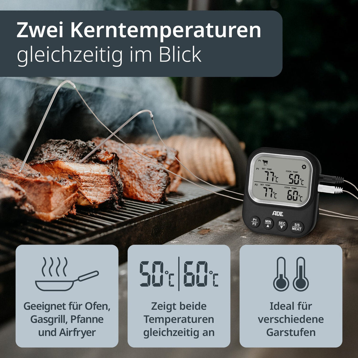 Digitales Bratenthermometer