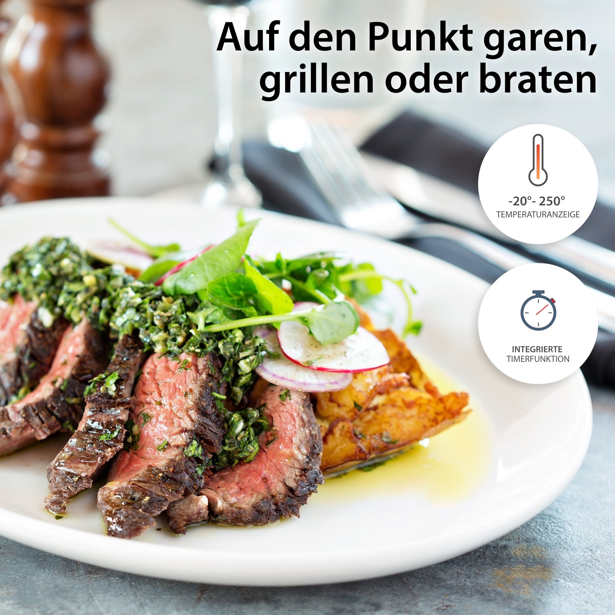 Digitales Bratenthermometer