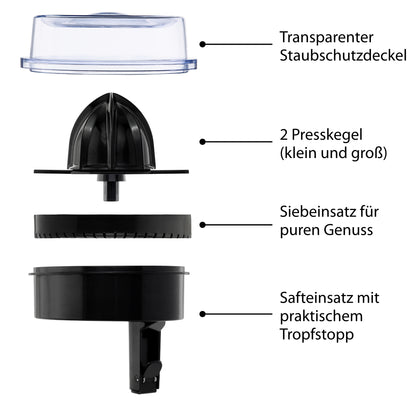 Electric citrus juicer