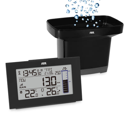 Wetterstation mit Funk-Regenmesser