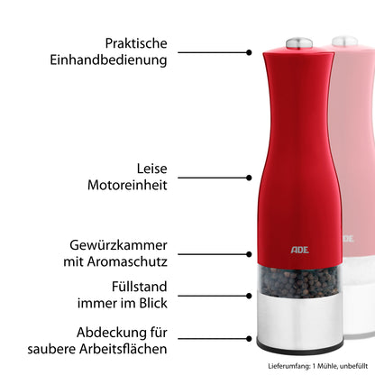 Elektrische Salz- und Pfeffermühle