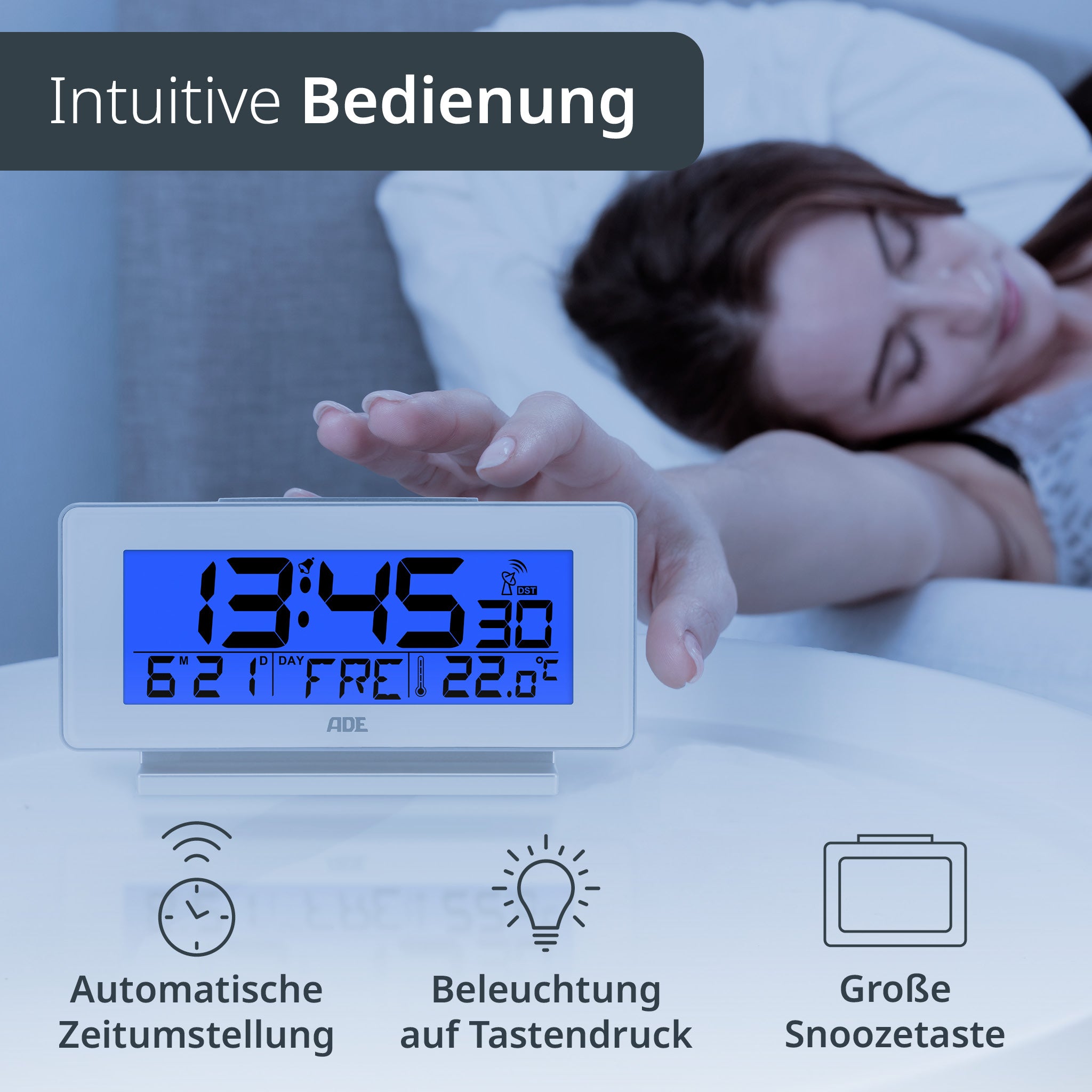 Digitaler DCF-Funkwecker