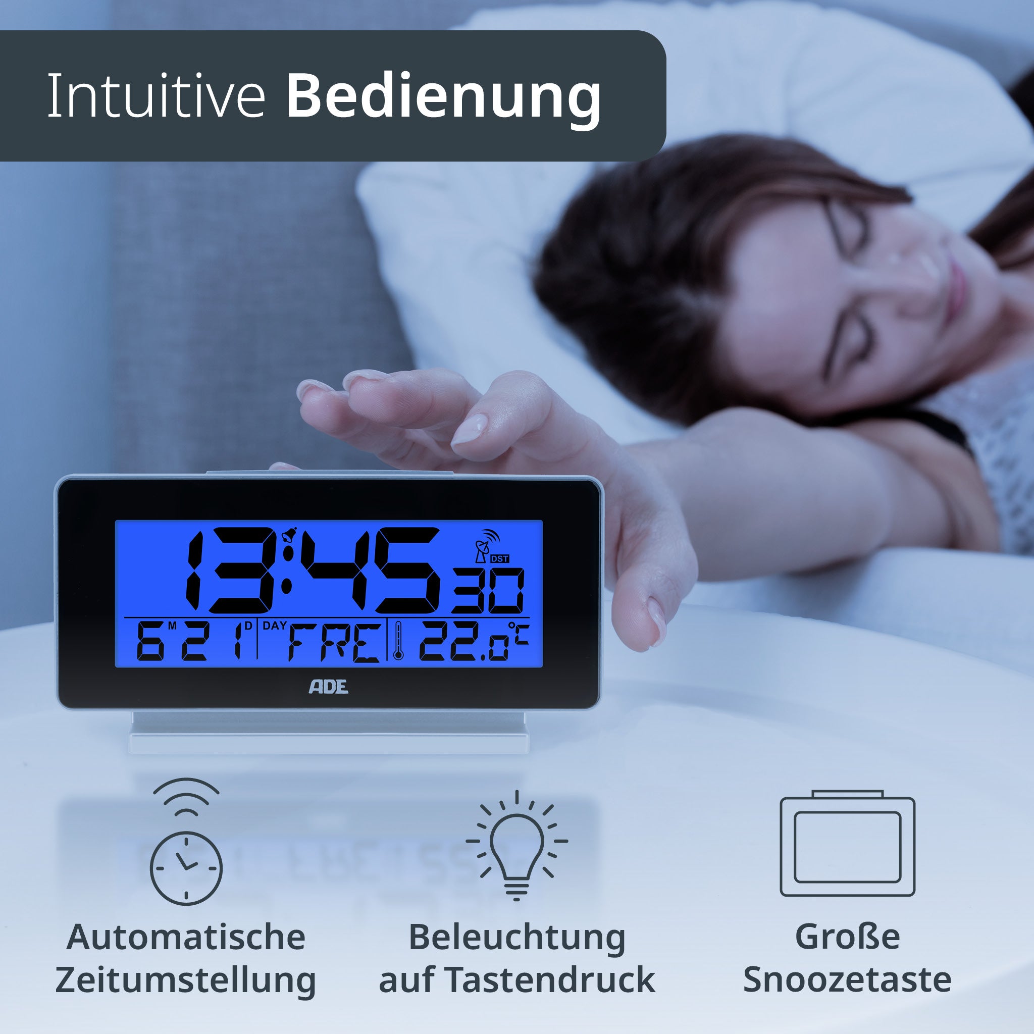 Digitaler DCF-Funkwecker