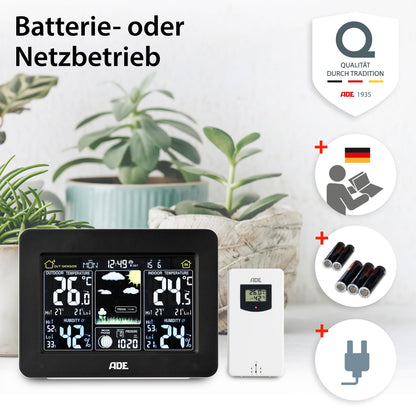 Funk-Wetterstation mit Außensensor