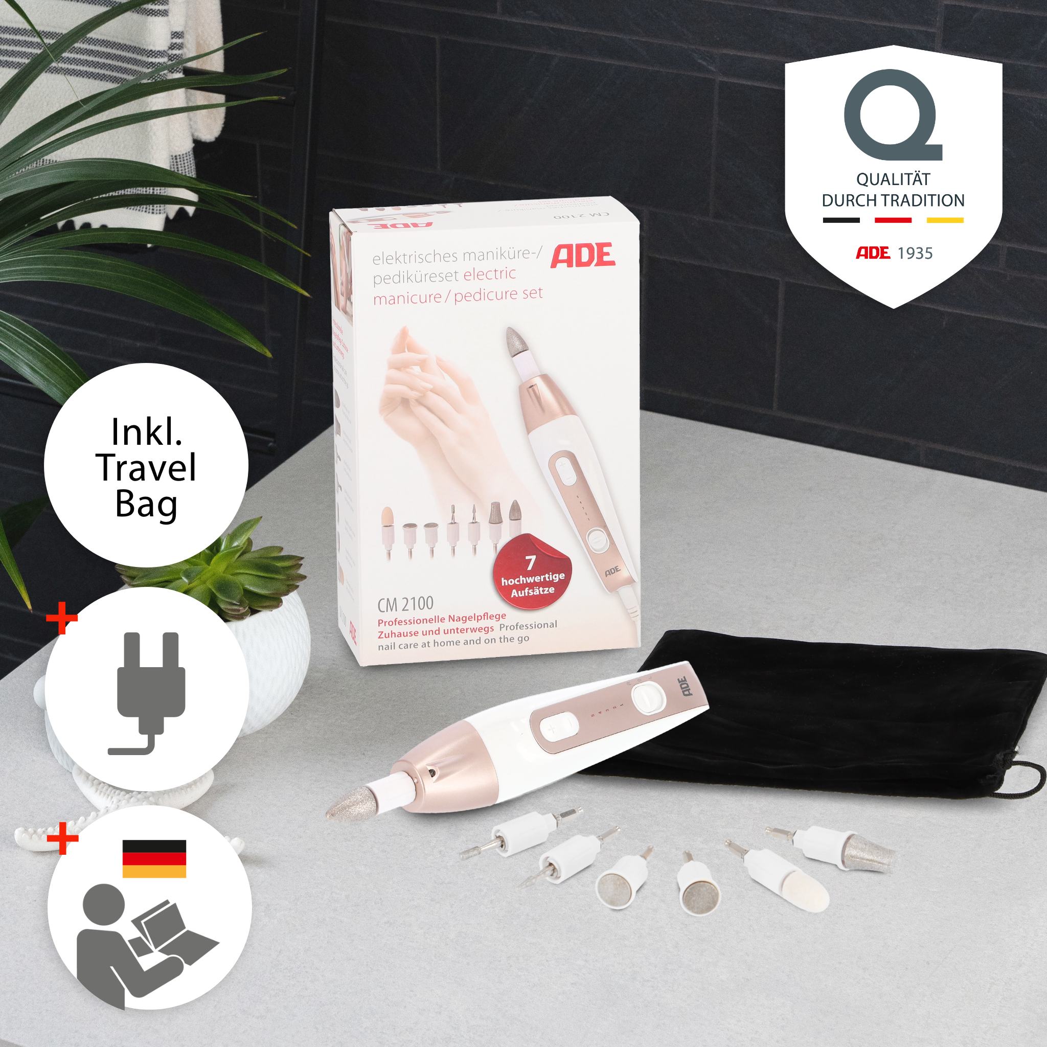 Maniküre- und Pediküre-Set