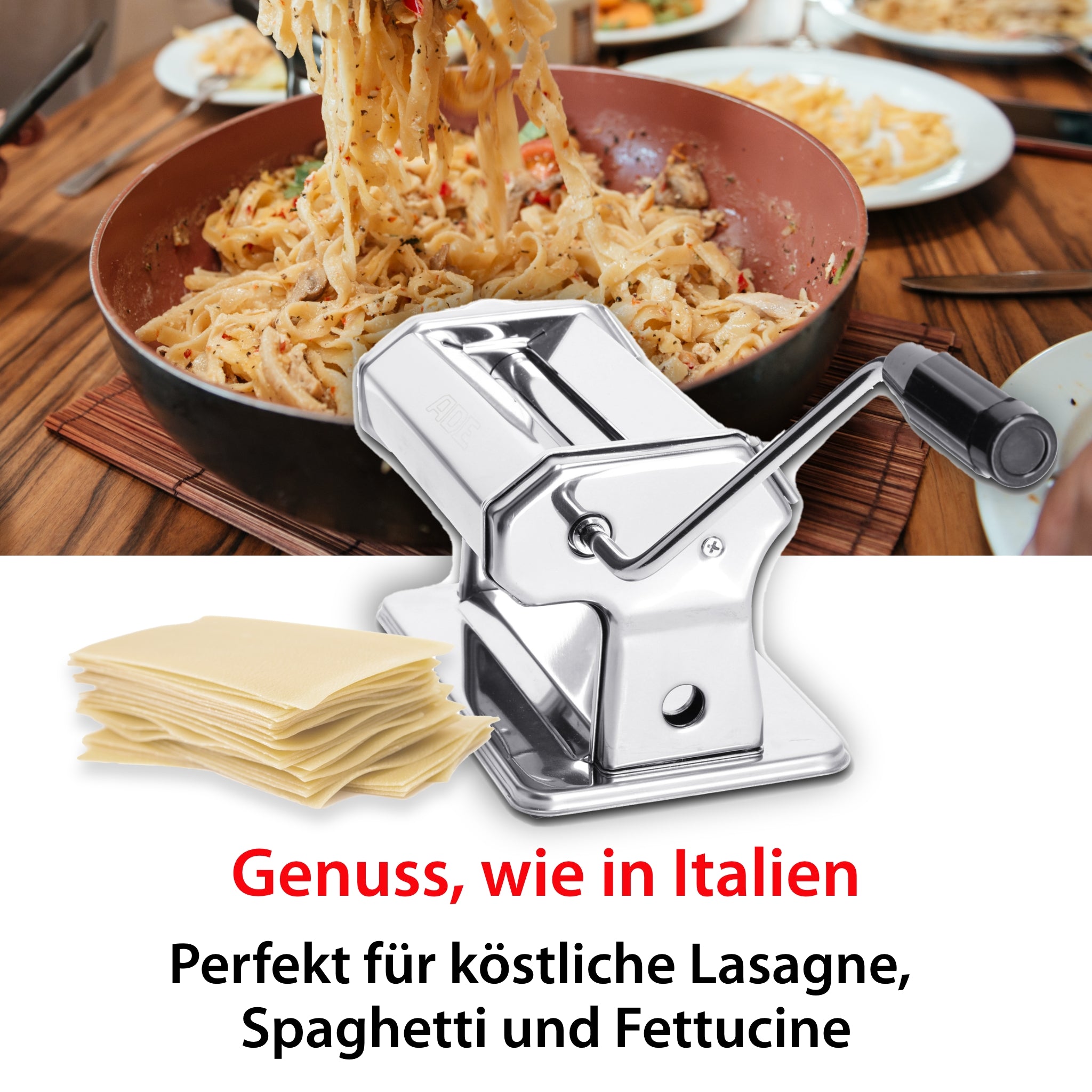 Mechanical pasta maker