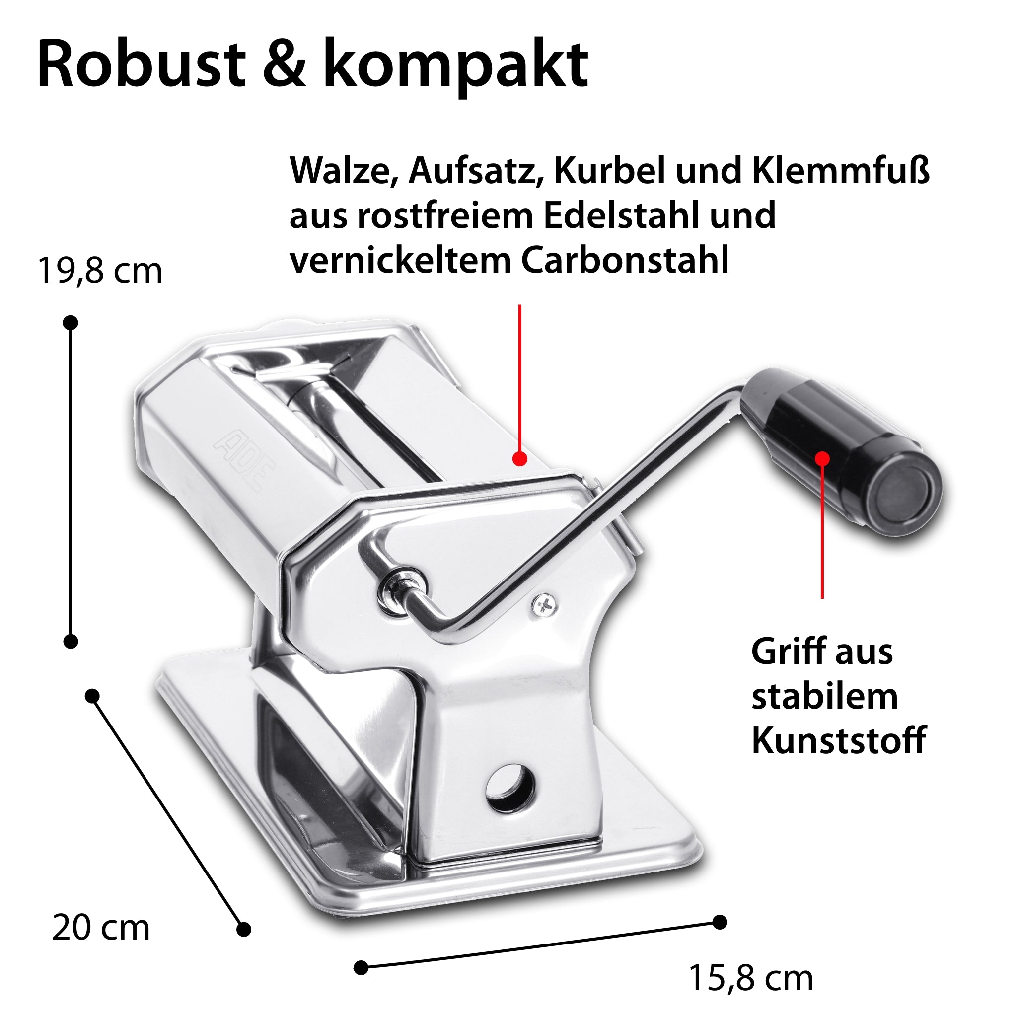 Mechanical pasta maker