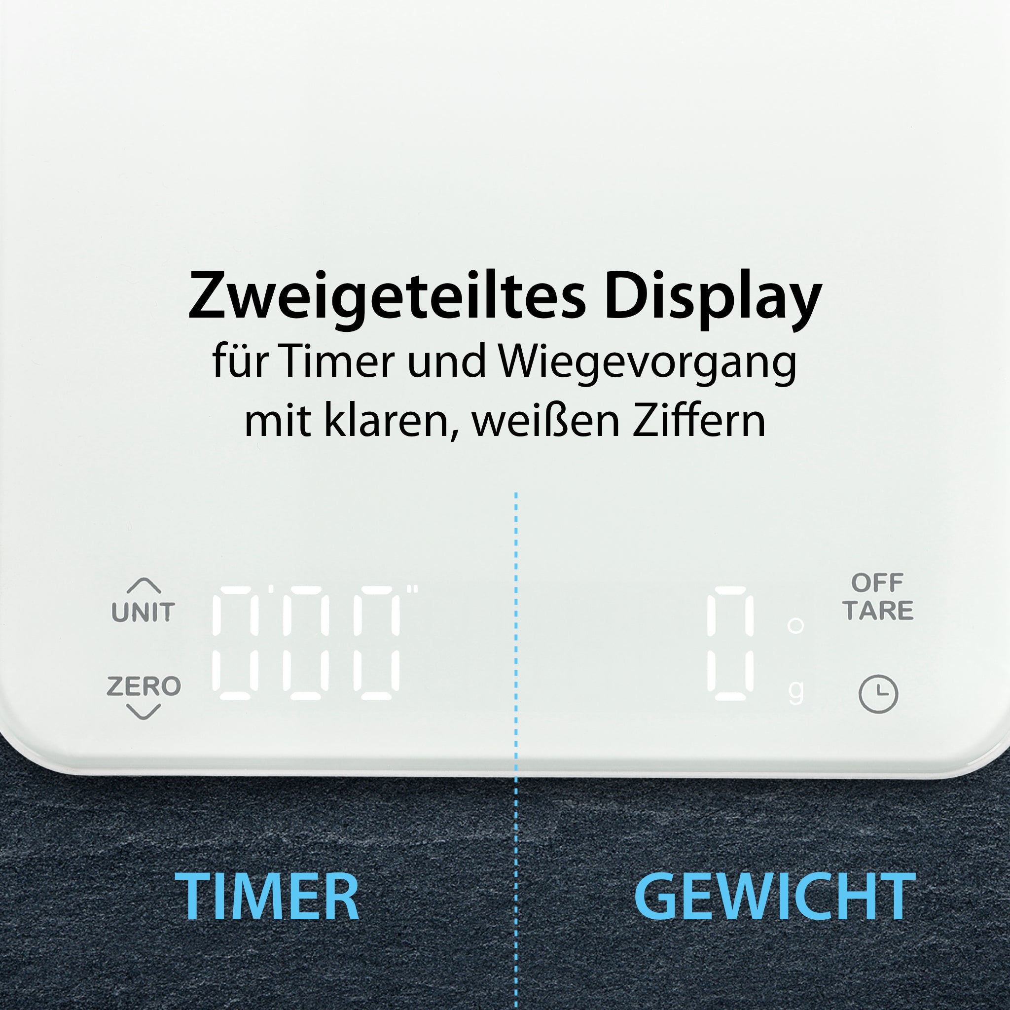 Digitale Kaffeewaage mit Timer