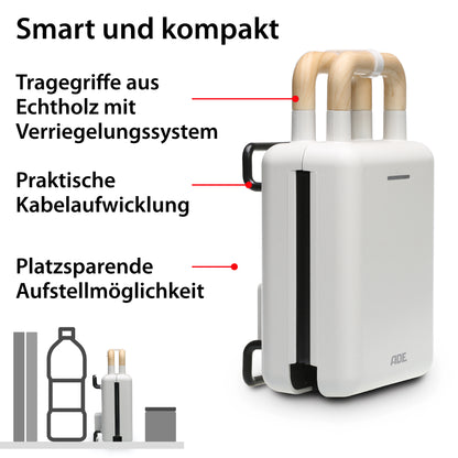 2-in-1 waffle iron with sandwich maker