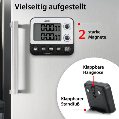 Digitaler Dual-Küchentimer