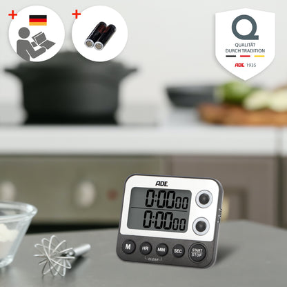 Digitaler Dual-Küchentimer