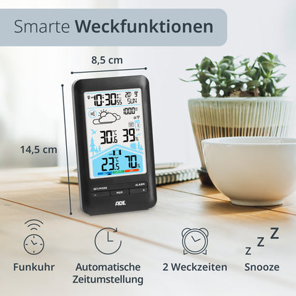 Wetterstation mit Funk-Außensensor