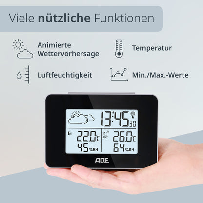 Wetterstation mit Funk-Außensensor