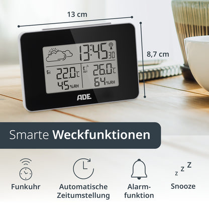 Wetterstation mit Funk-Außensensor