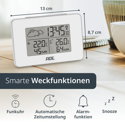 Wetterstation mit Funk-Außensensor