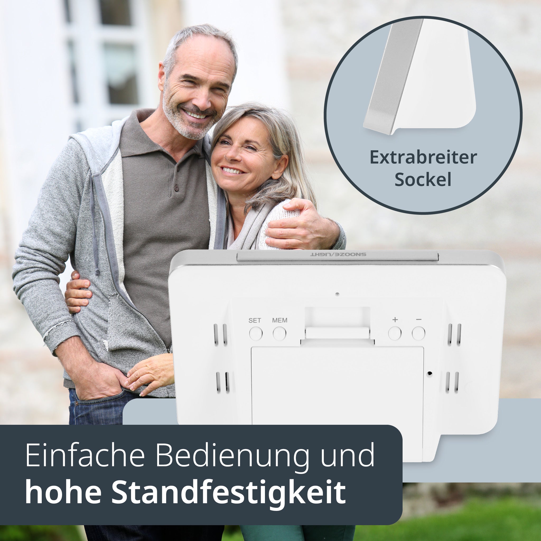 Wetterstation mit Funk-Außensensor