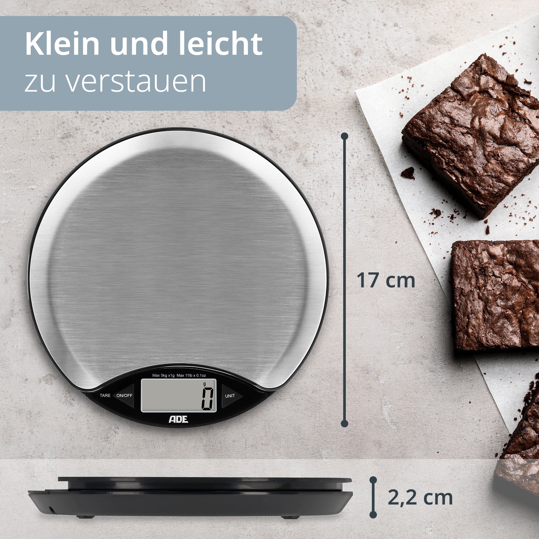 Digitale Küchenwaage Anja