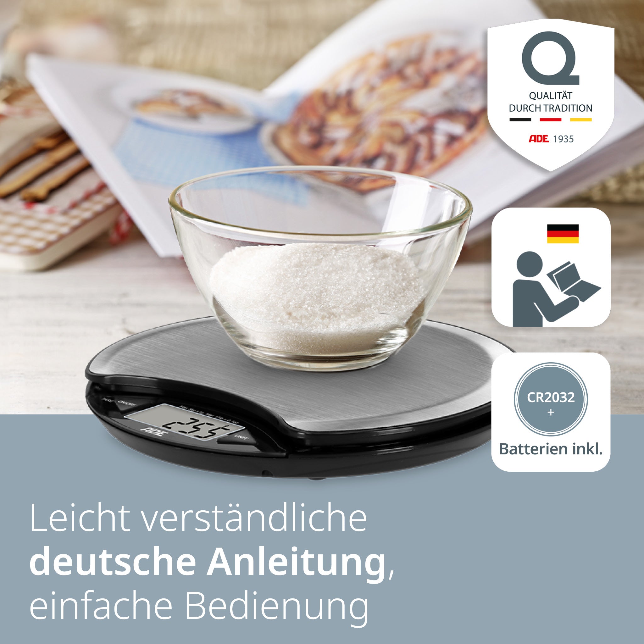 Digitale Küchenwaage Anja