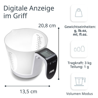 Digitale Messbecherwaage Franca