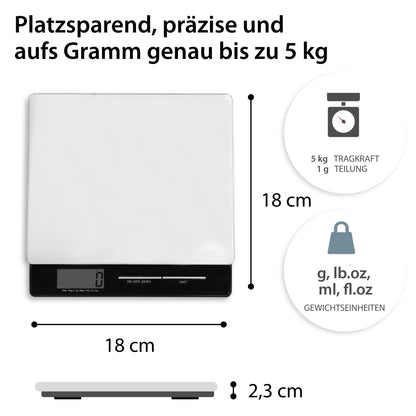 Digitale Küchenwaage Franzi