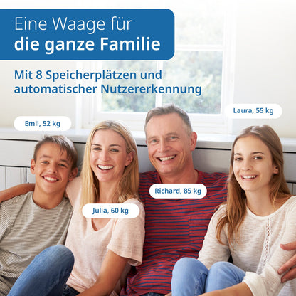 Digitale Körperanalysewaage Emmy
