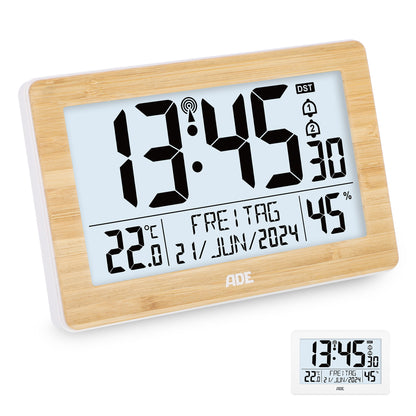 Digitale DCF-Funkuhr mit XXL-Ziffern