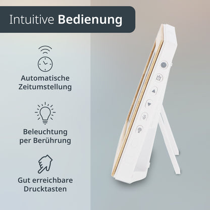 Digitale DCF-Funkuhr mit XXL-Ziffern