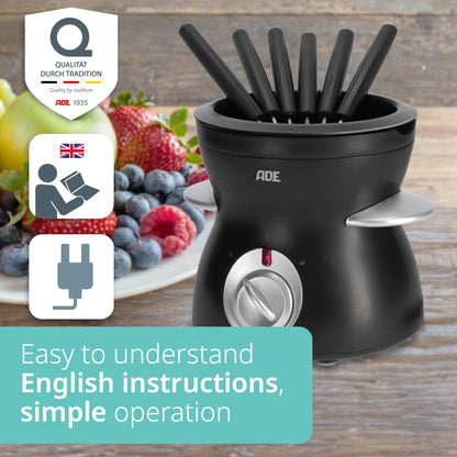 Electric chocolate fondue