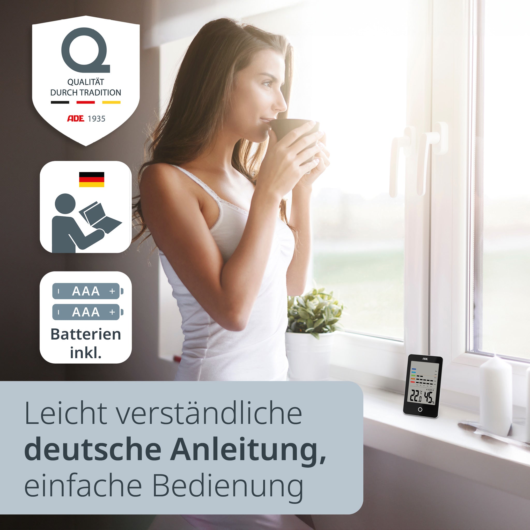 Digitales Thermo-/Hygrometer